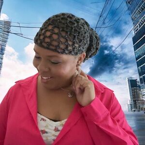 Handmade crochet HEAD WRAP